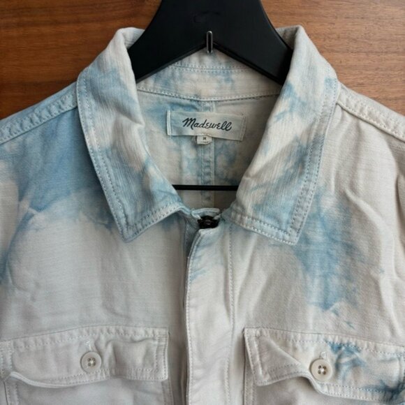 Madewell Tie Dye Front Zip Coverall Jumpsuit, Size M - Picture 5 of 15